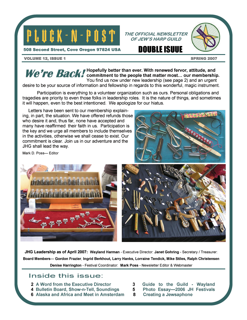 JHG Newsletters