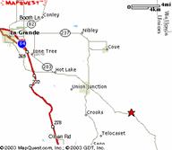 Catherine Creeek State Park Map