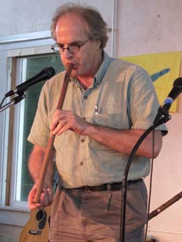 Jeff with the flute