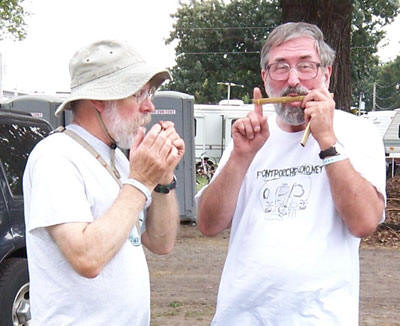 Tom Bogardas (L) & Ralph Christensen