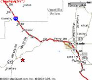 Red Bridge Sate Wayside Map