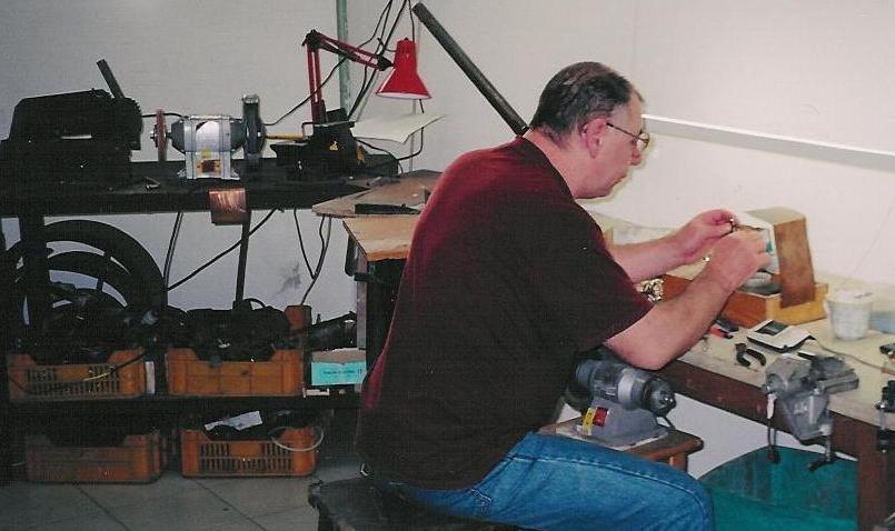 Zoli at work